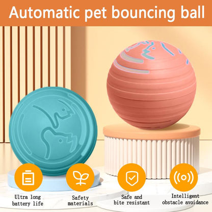 2-In-1 Interactive Pet Ball!Auto-Rolling Cat Toy & Dog Chase Ball with Motion Sensor️Reduce Anxiety, Silent Mode & Non-Toxic! Perfect for Cats/Dogs! Cattoys Puppy Essentials Cat Stuff